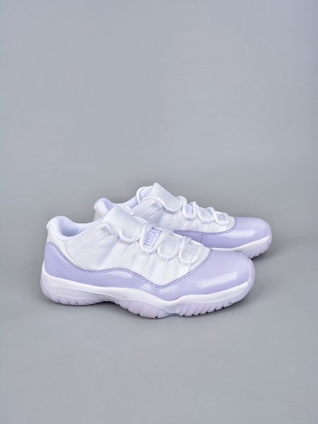 Air Jordan 11 Low Pure Violet 2022新款 喬丹十一代低幫清新紫羅蘭男女款籃球運動鞋