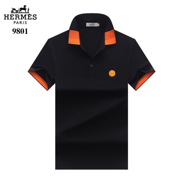 hermes polo衫 2021新款 愛馬仕翻領短袖polo衫 MG9801款