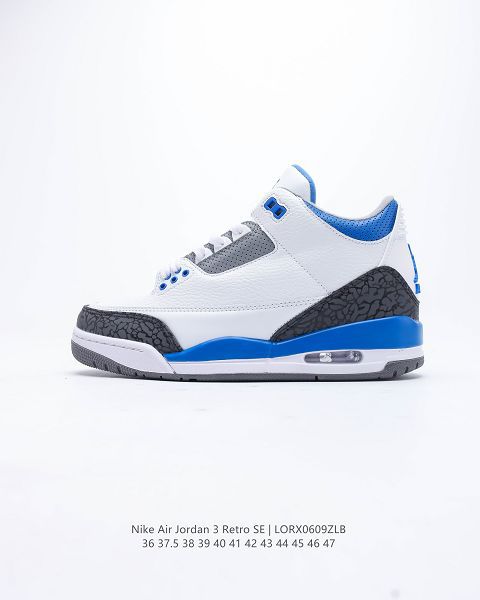 Air Jordan 3 Retro 2022新款 喬丹3代男女款運動文化籃球鞋