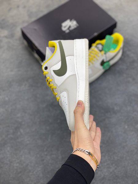 Nike Air Force 1 Low 全掌內置蜂窩氣墊 經典休閒鞋情侶鞋