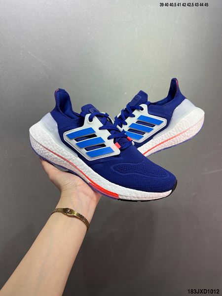 Adidas Ultra Boost DNA UB22 2023新款 全掌爆米花男款休閒運動跑鞋