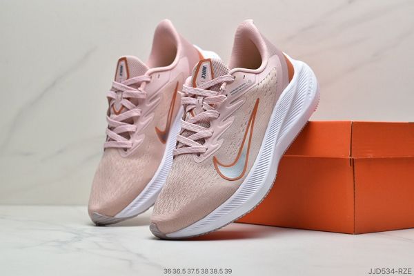 Nike Zoom Winflo 7 2020新款 登月7代網紗透氣女生休閒運動跑步鞋
