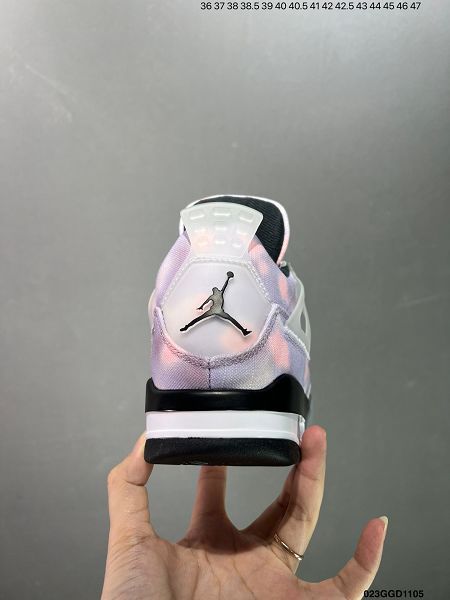 Air Jordan 4 Retro 2023全新男款頭層壓紋皮料籃球鞋