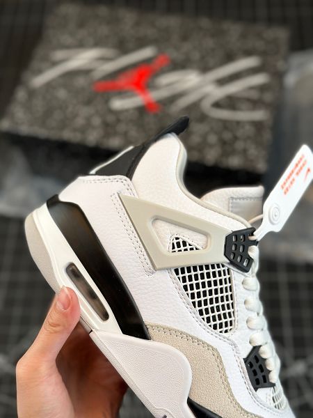 Air Jordan 4 Retro 喬丹4代系列 2023全新男女款低幫小白水泥文化運動籃球鞋