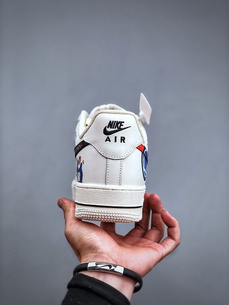 NIke Air Force 1 2023新款 空軍一號塗鴉百搭款男女生運動板鞋