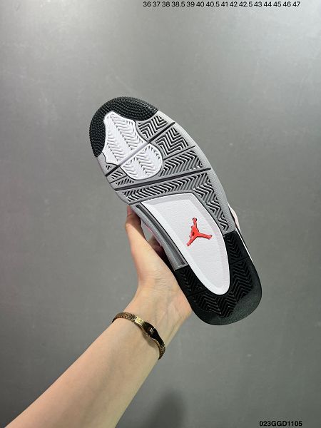 Air Jordan 4 Retro 2023全新男款頭層壓紋皮料籃球鞋