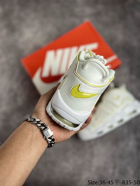 Nike Air More Uptempo 96 QS 2021新款 皮蓬大AIR經典系列男女款籃球鞋 帶半碼