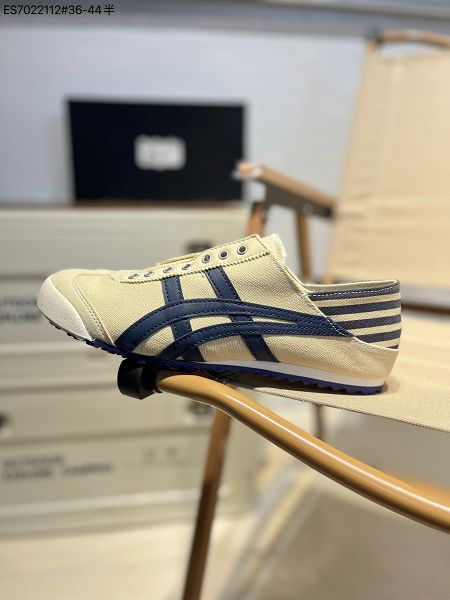 Asics Onitsuka Tiger 2023新款 亞瑟士鬼冢虎懶人一腳蹬男女款帆布鞋