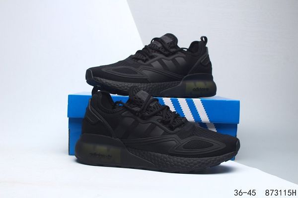 Adidas Originals ZX 2K Boost 2020新款 爆米花緩震男女生休閒運動跑步鞋