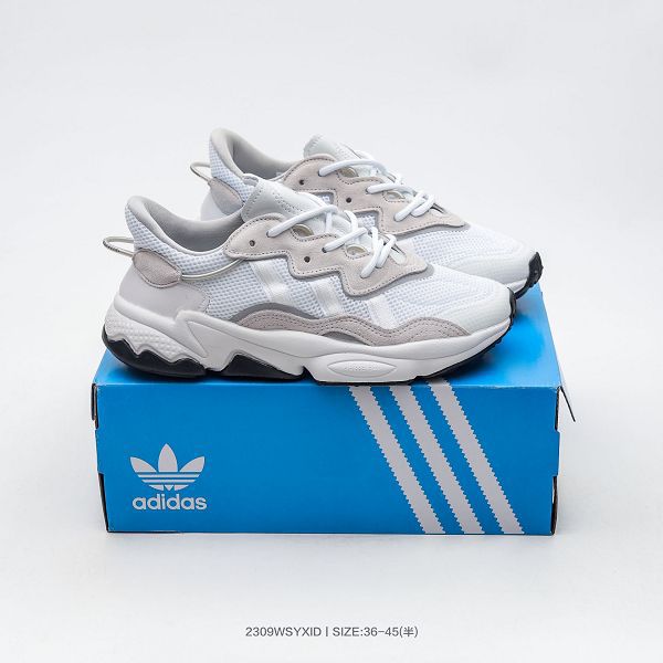 adidas OZWEEGO 水管復古老爹鞋出眾皮革拼接鞋面2023全新男女款