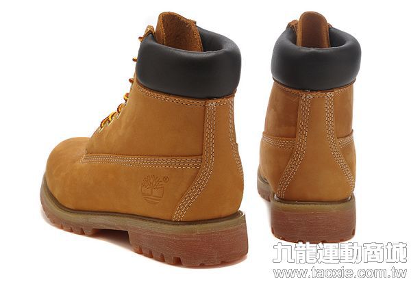 踢不爛 timberland 10061款高幫潮流耐磨情侶鞋 土黃色 