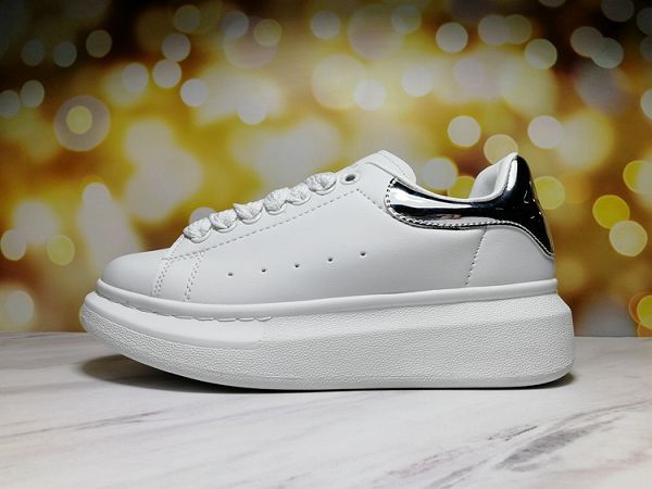 Alexander McQueen 2020新款 麥昆松糕厚底增高男女生休閒板鞋