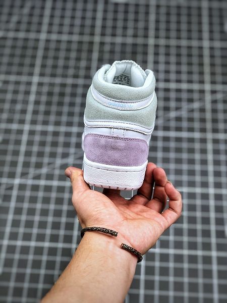 adidas TOP TEN RB W 2021新款 三葉草女生高幫板鞋 帶半碼