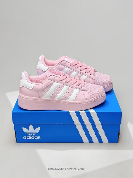 Adidas Originals Superstar XLG 2025新款男女生 厚底休閒低幫運動板鞋