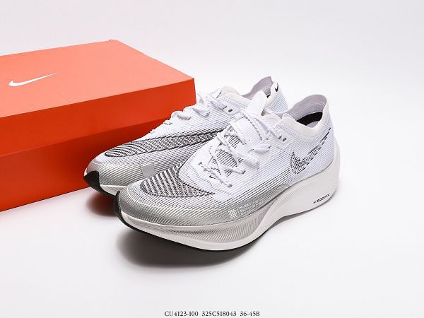 Nike ZoomX Vaporfly Next% 2021新款 馬拉松輕薄透氣男女款運動跑步鞋 帶半碼