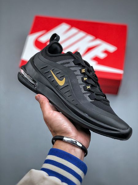 Nike Air Max Axis 二十周年限定 全新男女款黑金色慢跑鞋