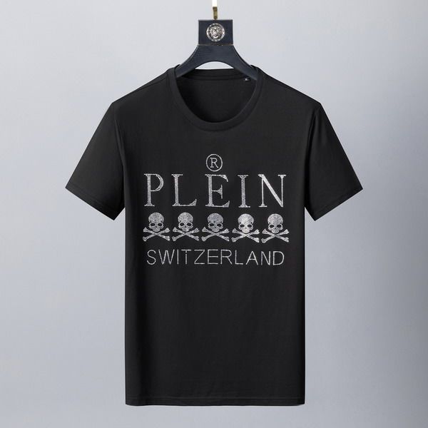 philipp plein短t 2022新款 PP圓領短袖T恤 MG0412-1款