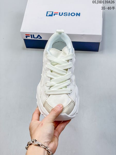 Fila Fusion 2023新款 斐乐潮牌厚底老爹跑步鞋