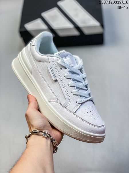 Adidas ASPYRE 2025新款男生低幫復古百搭休閒運動板鞋