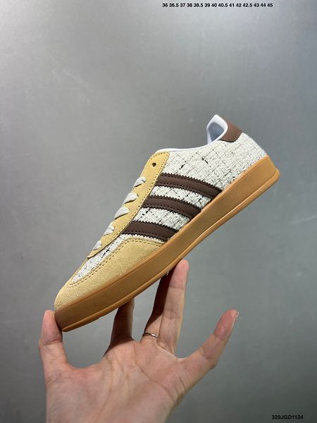 Adidas Originals Gazelle INdoor 2025新款情侶鞋 休閒防滑耐磨低幫板鞋