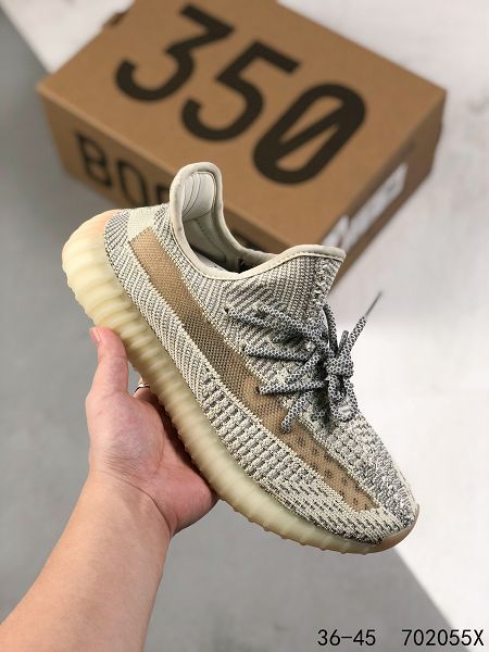 Adidas Yeezy Boost 350 V2 2022新款 經典爆米花男女款運動慢跑鞋46