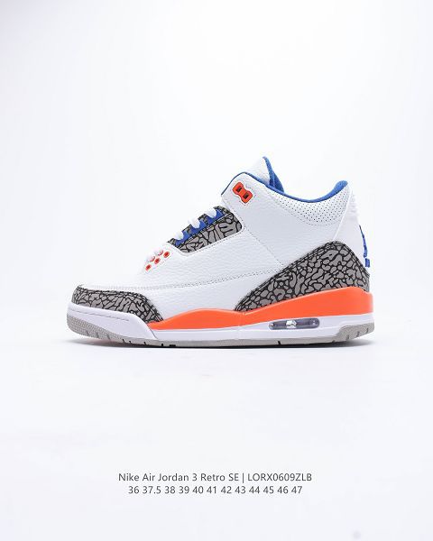 Air Jordan 3 Retro 2022新款 喬丹3代男女款運動文化籃球鞋