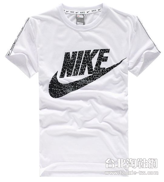 nike 短袖T恤 910款魚鱗系列 情侶裝 白黑配色