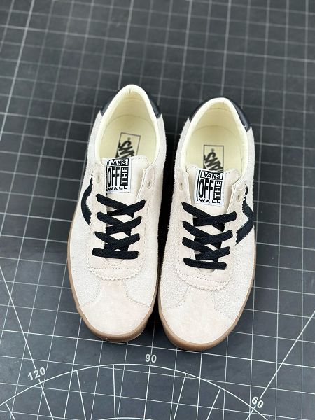 Vans Sport Low 高階支線 ｖ字頭 2025最新情侣全麂皮經典復古低幫滑板鞋