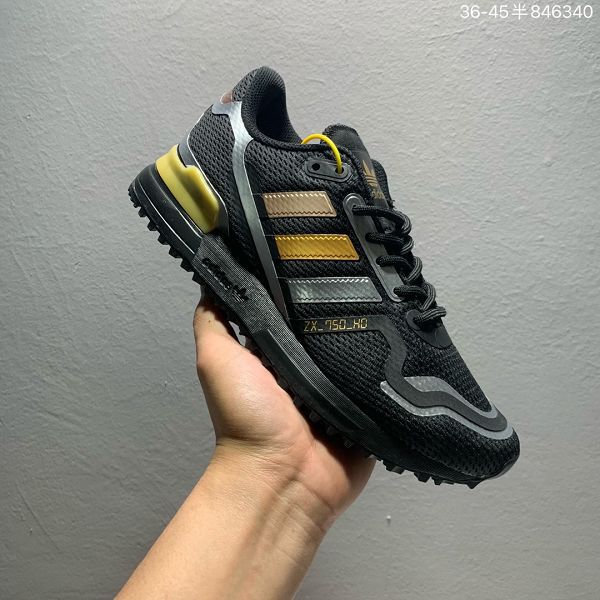 adidas originals ZX750 2022新款 三葉草復古情侶款休閒慢跑鞋