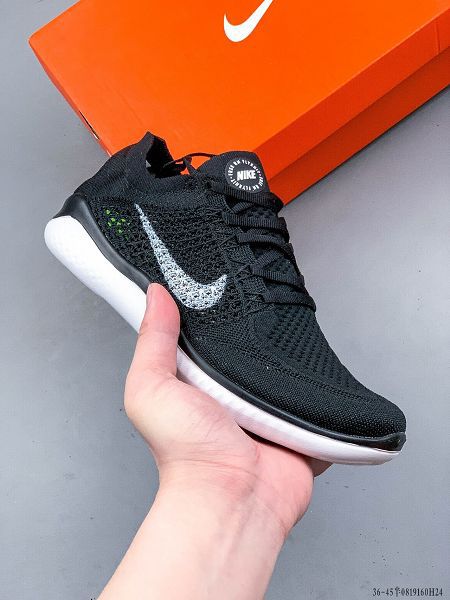 Nike Free Rn Flyknit 2018 2022新款 赤足系列網面針織透氣男女款慢跑鞋