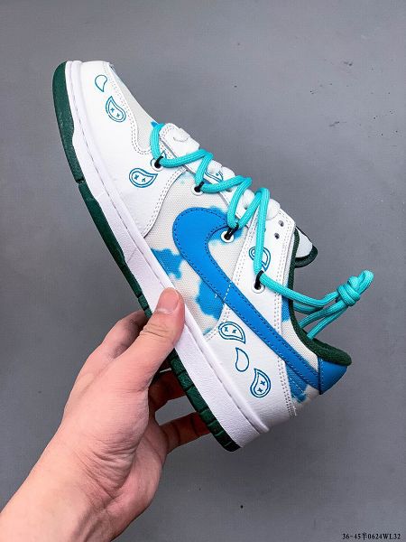 Futura x Nike Dunk Low SB聯名 2023新款 解構綁帶男女生滑板鞋