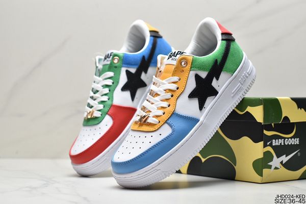 Bape Sta Tokyo 2022新款 男女款內置全掌氣墊滑板鞋