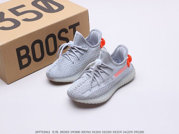 Adidas Yeezy Boost 350 V2 2020新款 椰子爆米花底休閒運動童鞋