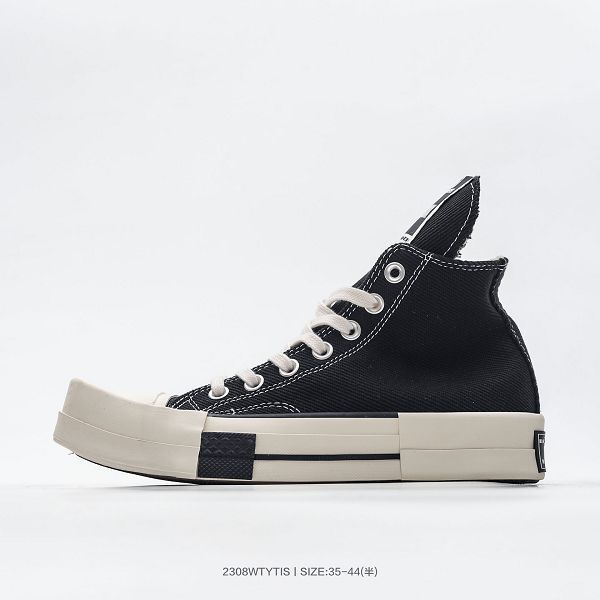 Converse x Rickowens 聯名款 2023全新男女款高幫休閒板鞋