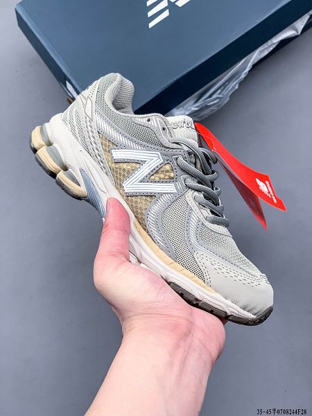 New Balance 860系列 2022新款 NB復古老爹鞋夏季透氣運動休閒跑步鞋