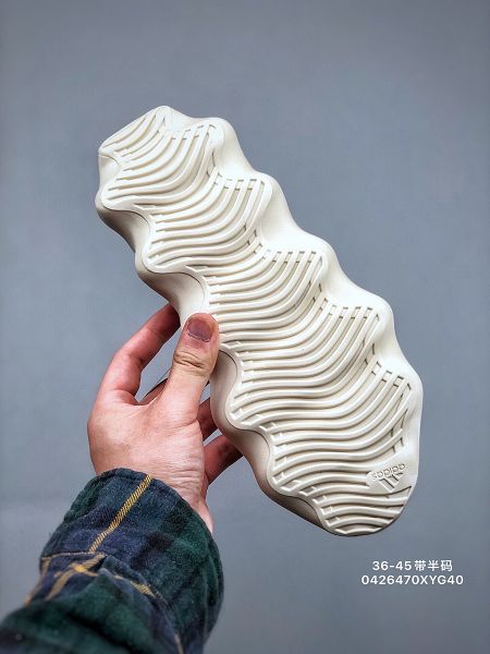 Kanye West x Adidas Yeezy 450 2021新款 八爪襪套式輕便針織透氣情侶款慢跑鞋 帶半碼