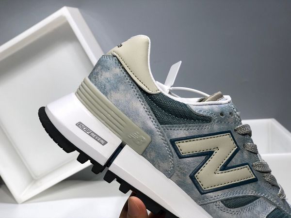 MADNESS x New Balance MS327 2020新款 NB紐巴倫帆布透氣豬巴革情侶慢跑鞋