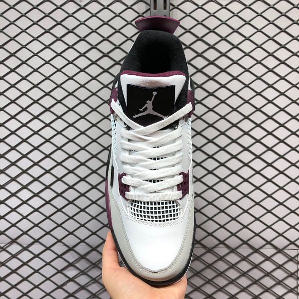 Nike Air Jordan 4 Retro PSG AJ4 2020新款 喬丹4代巴黎聖日爾曼聯名款情侶款籃球鞋 帶半碼