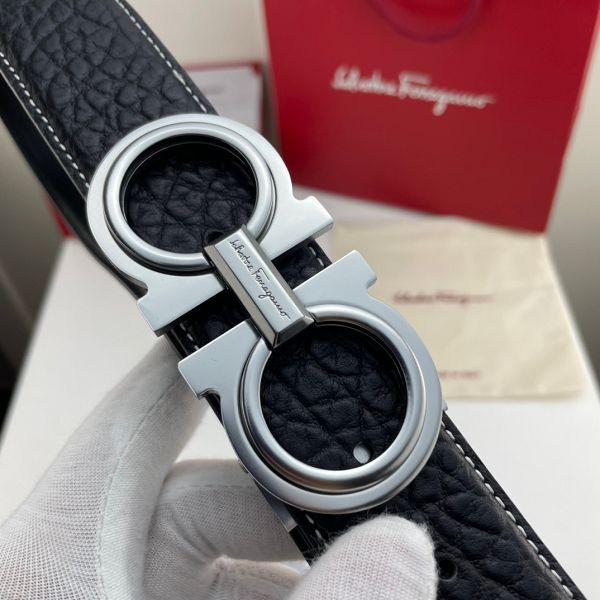 salvatore ferragamo皮帶 菲拉格慕2022新款 HF0522-1牛皮大象紋時尚腰帶