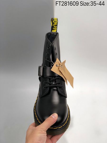 dr martens 馬汀大夫 2020新款 Jadon 8 Zip Boots復古機車厚底粗跟情侶款馬丁靴