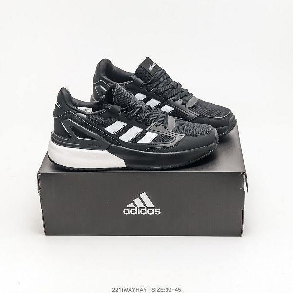 Adidas ZX 1000 2022新款 復古boost爆米花緩震男款運動跑步鞋