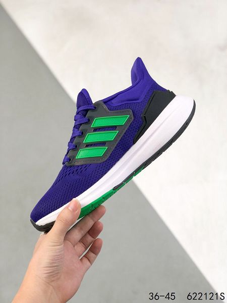 Adidas EQ21 Run 2022新款 全新緩震男女款休閒運動跑鞋