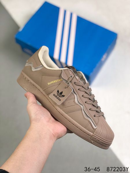 Adidas Superstar 2022新款 貝殼頭系列三葉草男女款板鞋