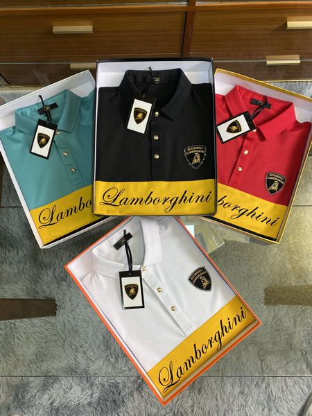 Lamborghini polo衫 2021新款 蘭博基尼翻領短袖polo衫 MG0319款