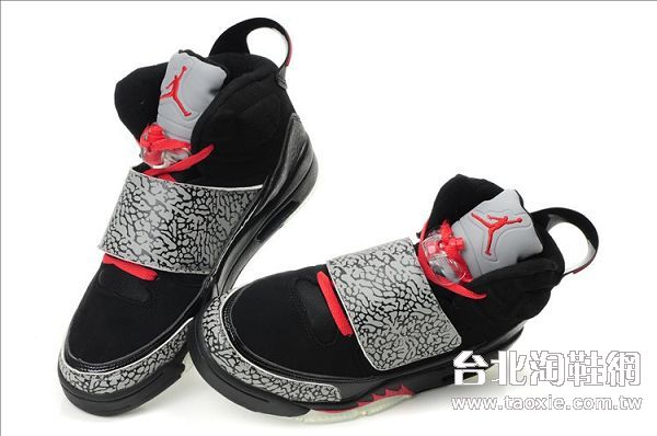 air jordan 籃球鞋係列 2013新款 喬丹5代和20代組閤版 男生潮流高幫運動鞋 黑淺灰