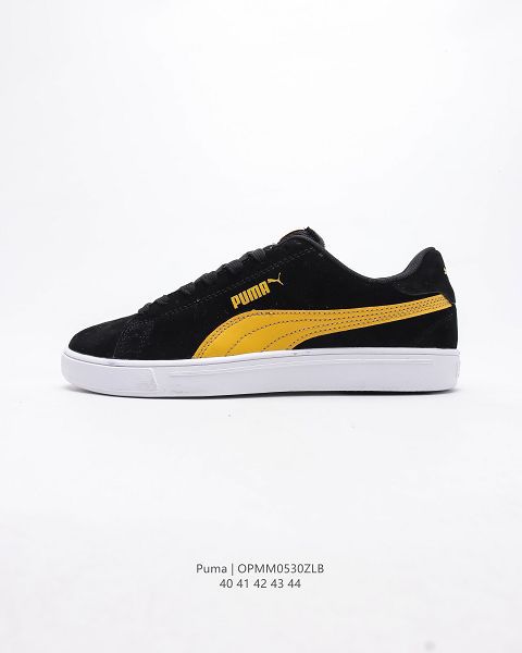 PUMA SMASH v2 VULC CV 2022新款 低幫皮面男款休閒板鞋