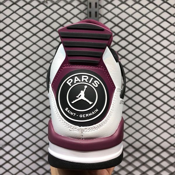 Nike Air Jordan 4 Retro PSG AJ4 2020新款 喬丹4代巴黎聖日爾曼聯名款情侶款籃球鞋 帶半碼