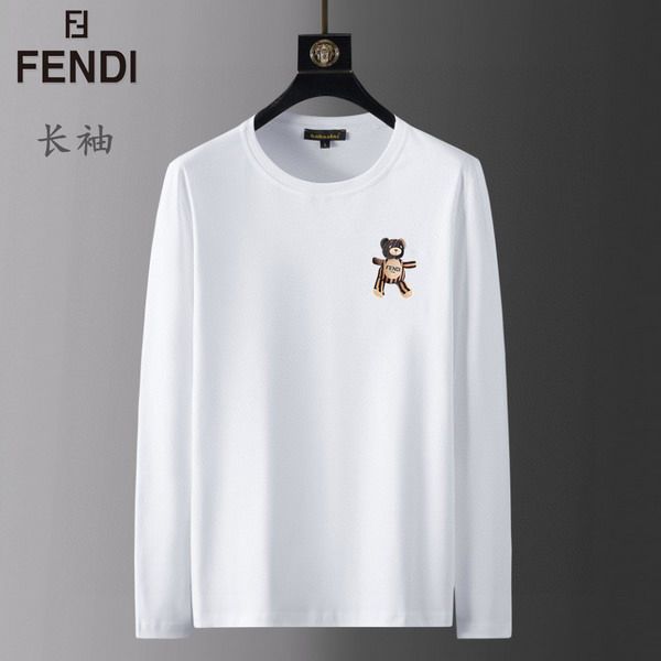fendi長t 2022新款 芬迪圓領長袖T恤 MG0421-2款