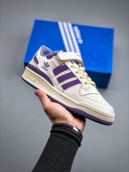 Adidas Originals Forum 84 Low 2023新款 低幫男女款百搭潮流休閒運動板鞋