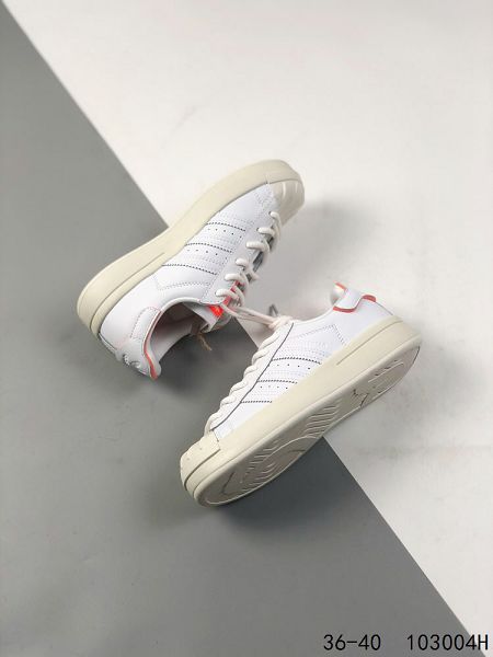 Adidas Superstar 2023新款 三葉草貝殼頭女款運動板鞋